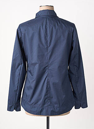 Coupe-vent finition intérieure doublure imprimée sans capuche noir VIRGINIA BLU' femme