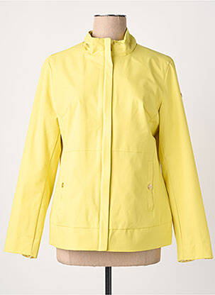 Coupe-vent poches sans capuche jaune VIRGINIA BLU' femme