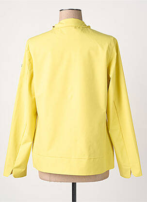 Coupe-vent finition intérieure doublure imprimée sans capuche jaune VIRGINIA BLU' femme