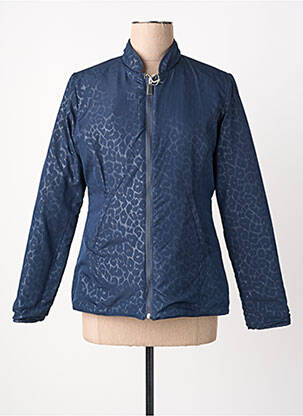 Doudoune poches sans capuche bleu VIRGINIA BLU' femme