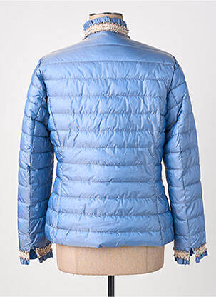 Doudoune poches sans capuche bleu VIRGINIA BLU' femme