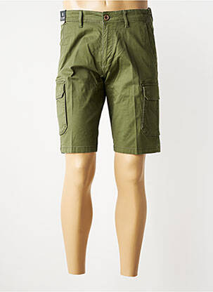 Bermuda coupe droite vert SEA BARRIER femme