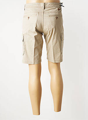 Bermuda coupe droite beige SEA BARRIER homme