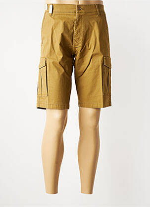 Bermuda coupe droite marron SEA BARRIER homme