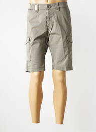 Bermuda coupe droite gris SEA BARRIER homme
