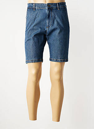 Bermuda tissage denim bleu SEA BARRIER homme