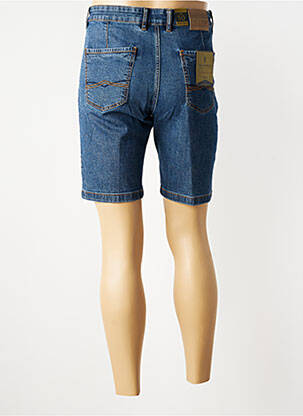 Bermuda tissage denim bleu SEA BARRIER homme