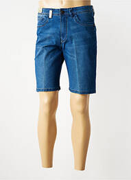 Bermuda coupe droite bleu SEA BARRIER homme