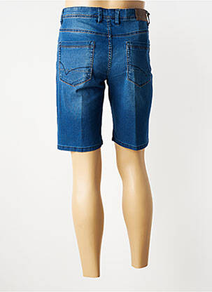 Bermuda tissage denim bleu SEA BARRIER homme