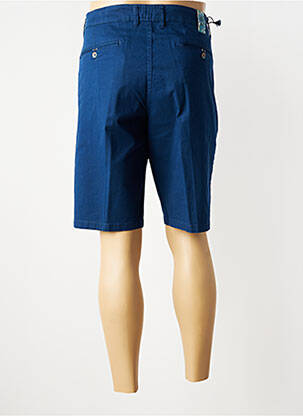 Bermuda coupe droite bleu SEA BARRIER homme