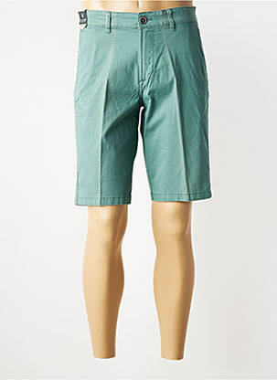 Bermuda coupe droite vert SEA BARRIER homme