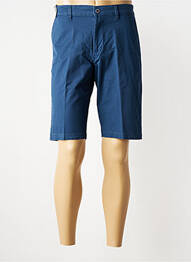 Bermuda coupe droite bleu SEA BARRIER homme