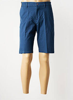 Bermuda coupe droite bleu SEA BARRIER homme