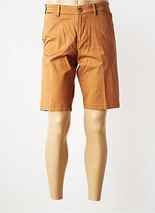 Bermuda coupe droite marron SEA BARRIER homme