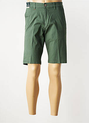 Bermuda coupe droite vert SEA BARRIER homme