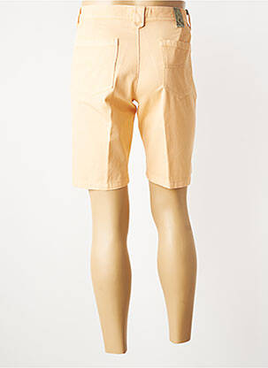 Bermuda coupe droite orange SEA BARRIER homme