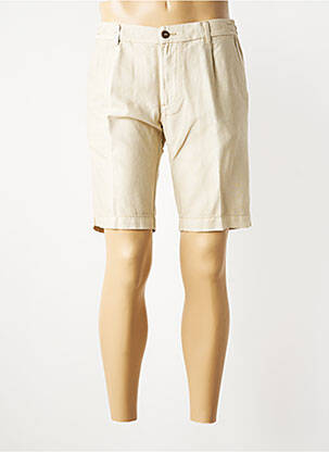 Bermuda coupe droite beige SEA BARRIER homme