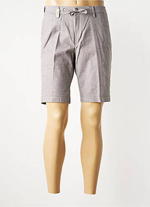 Bermuda coupe droite gris SEA BARRIER homme