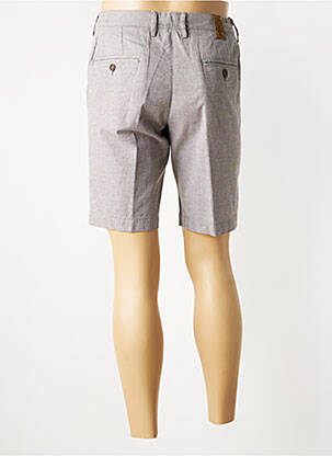 Bermuda coupe droite gris SEA BARRIER homme