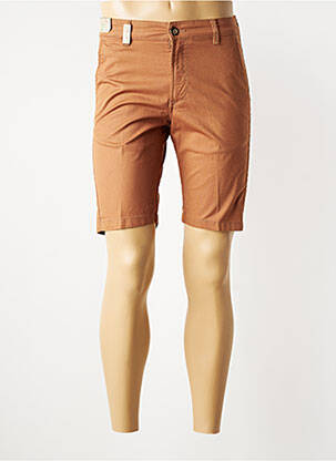 Bermuda coupe droite marron SEA BARRIER homme