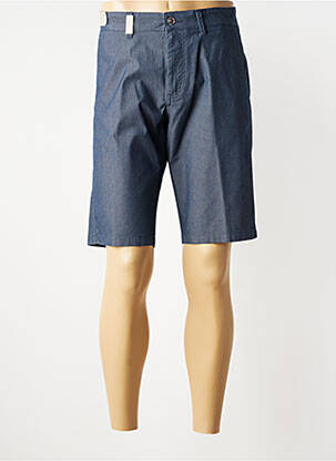 Bermuda taille à pinces taille normale bleu SEA BARRIER homme
