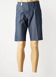Bermuda taille à pinces taille normale bleu SEA BARRIER homme