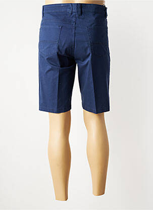 Bermuda taille à pinces taille normale bleu SEA BARRIER homme