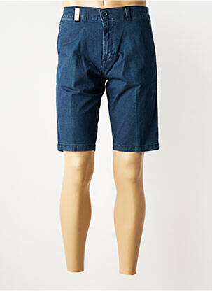 Bermuda tissage denim taille normale bleu SEA BARRIER homme