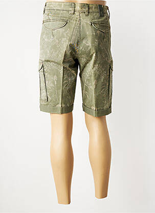 Bermuda multipoches taille normale vert SEA BARRIER homme