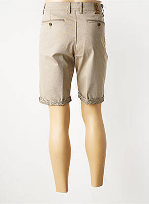 Bermuda taille à pinces taille normale beige SEA BARRIER homme