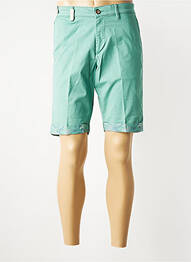 Bermuda taille à pinces taille normale vert SEA BARRIER homme