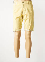 Bermuda taille à pinces taille normale jaune SEA BARRIER homme
