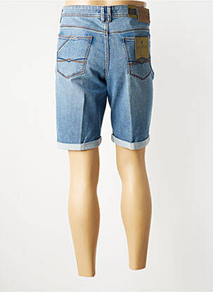 Bermuda tissage denim taille normale bleu SEA BARRIER homme