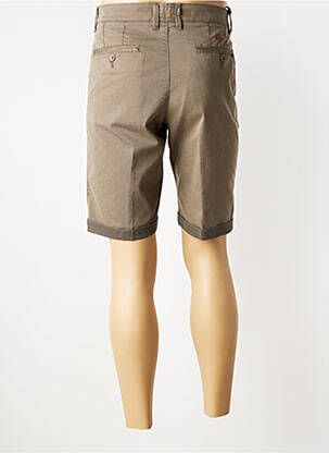 Bermuda taille à pinces taille normale marron SEA BARRIER homme
