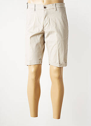 Bermuda taille à pinces taille normale beige SEA BARRIER homme