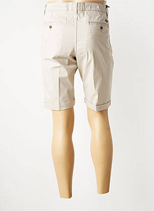 Bermuda taille à pinces taille normale beige SEA BARRIER homme