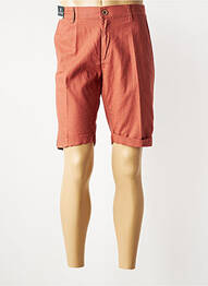 Bermuda taille à pinces taille normale orange SEA BARRIER homme