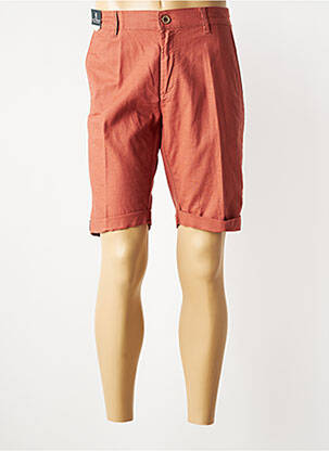 Bermuda taille à pinces taille normale orange SEA BARRIER homme