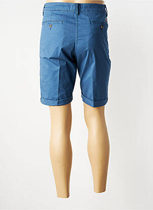 Bermuda taille à pinces taille normale bleu SEA BARRIER homme