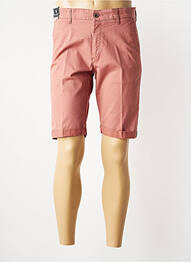 Bermuda taille à pinces taille normale rose SEA BARRIER homme
