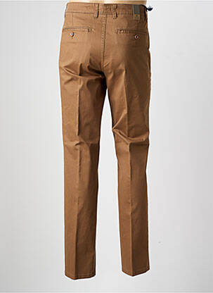 Pantalon chino tissage popeline taille normale marron SEA BARRIER homme