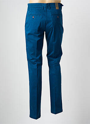 Pantalon chino tissage popeline taille normale bleu SEA BARRIER homme