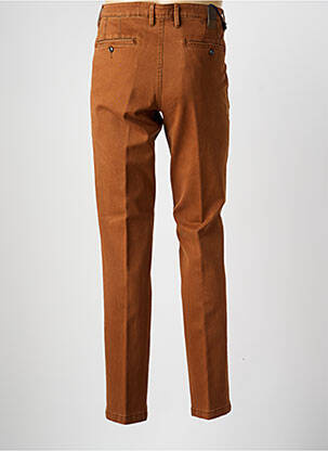 Pantalon chino tissage popeline taille normale marron SEA BARRIER homme