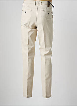 Jeans coupe slim poches taille normale beige SEA BARRIER homme