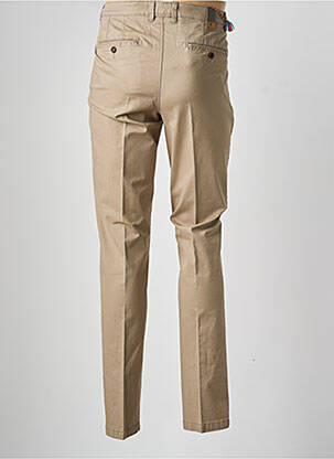 Pantalon chino tissage popeline taille normale marron SEA BARRIER homme