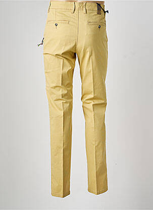 Pantalon chino tissage popeline taille normale jaune SEA BARRIER homme