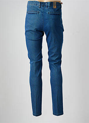 Pantalon chino stretch taille normale bleu SEA BARRIER homme