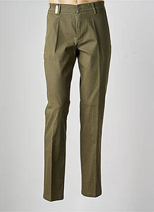Pantalon chino tissage popeline taille normale vert SEA BARRIER homme