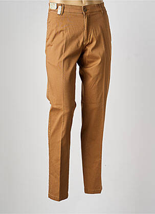 Pantalon chino tissage popeline taille normale marron SEA BARRIER homme
