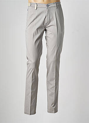 Pantalon chino stretch taille normale gris SEA BARRIER homme